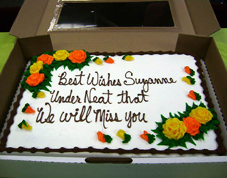 We Will Miss You Cakes. “we will miss you.